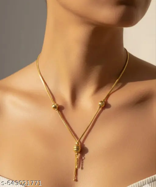 Ball necklace-096