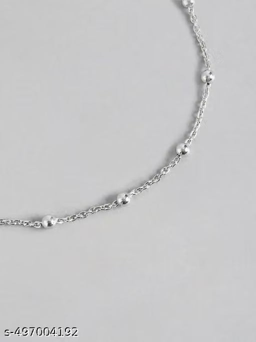 Zabby Allen New Fency Adjustable Silver Bracelet for Women and Girls