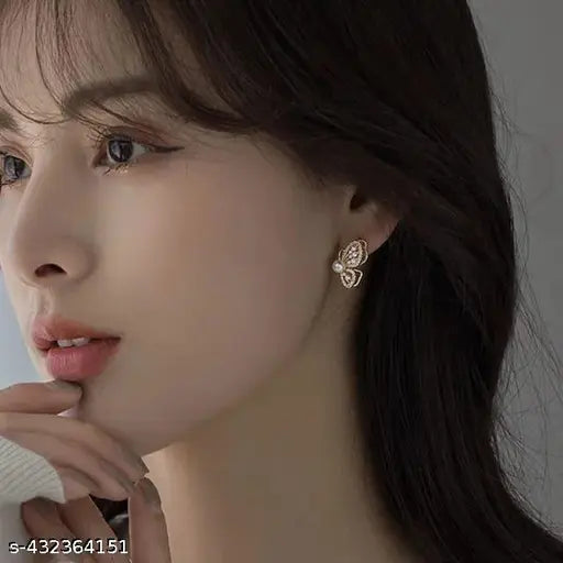 Combo pack of 2 korean earrings for women and girls