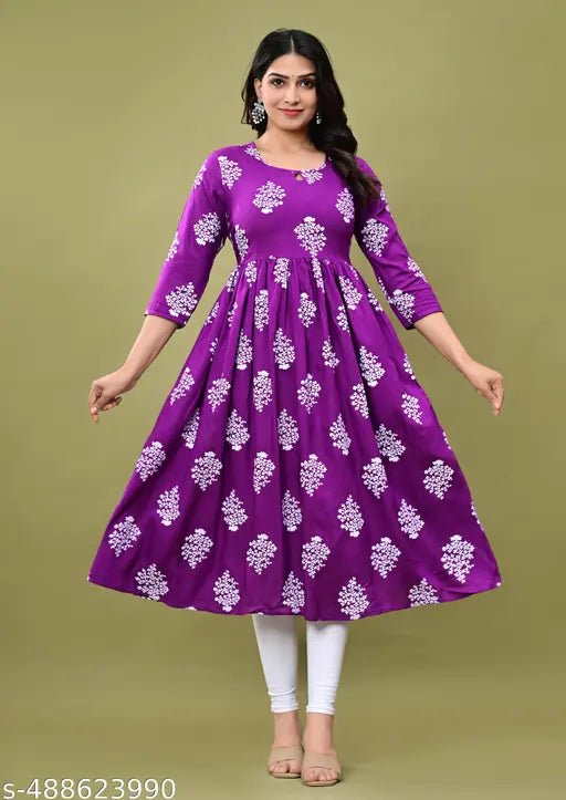 new woman anarkalikurtis |new trending anarkali kurtis